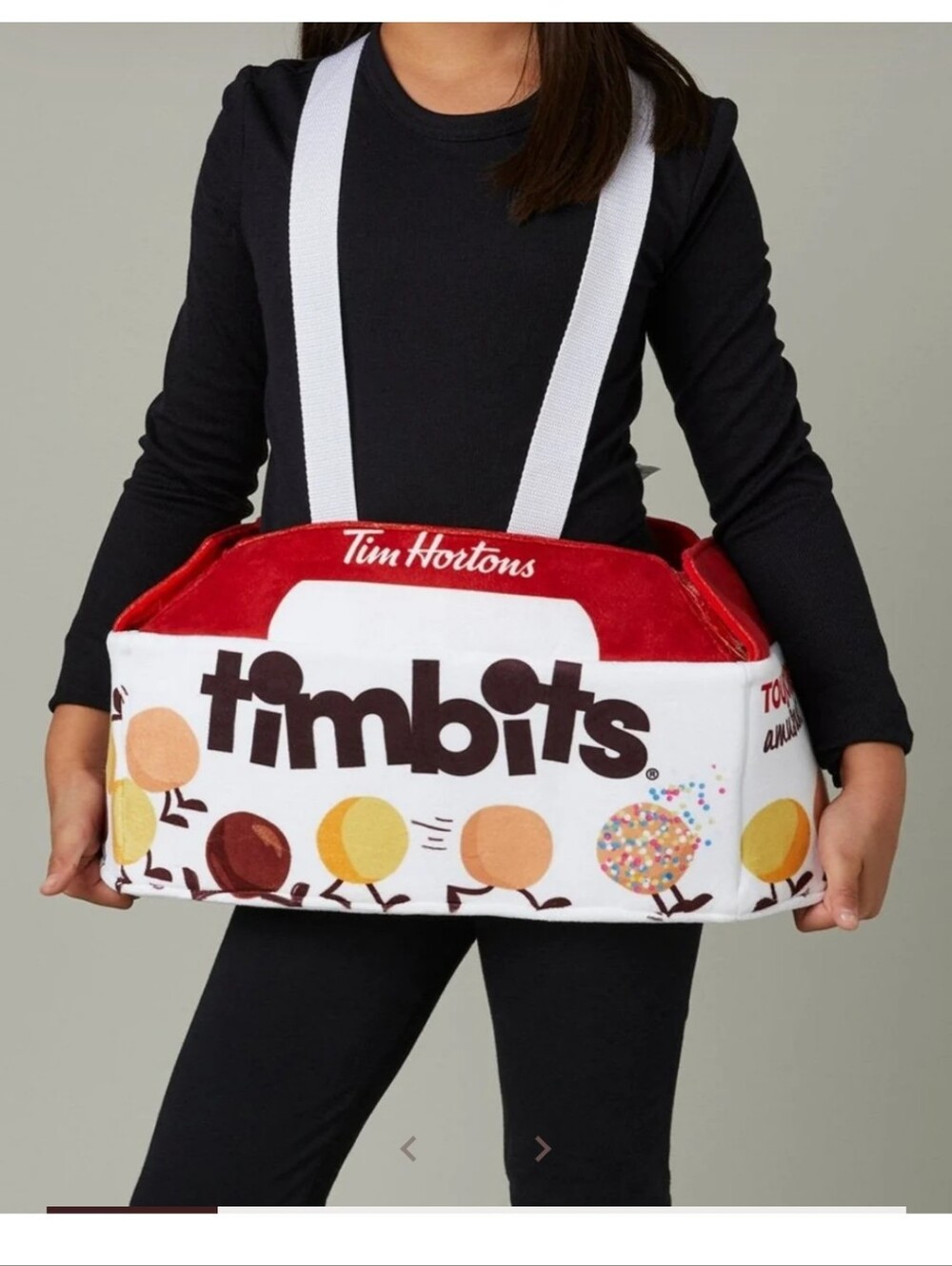 Tim Hortons Timbits Box Kids Costume